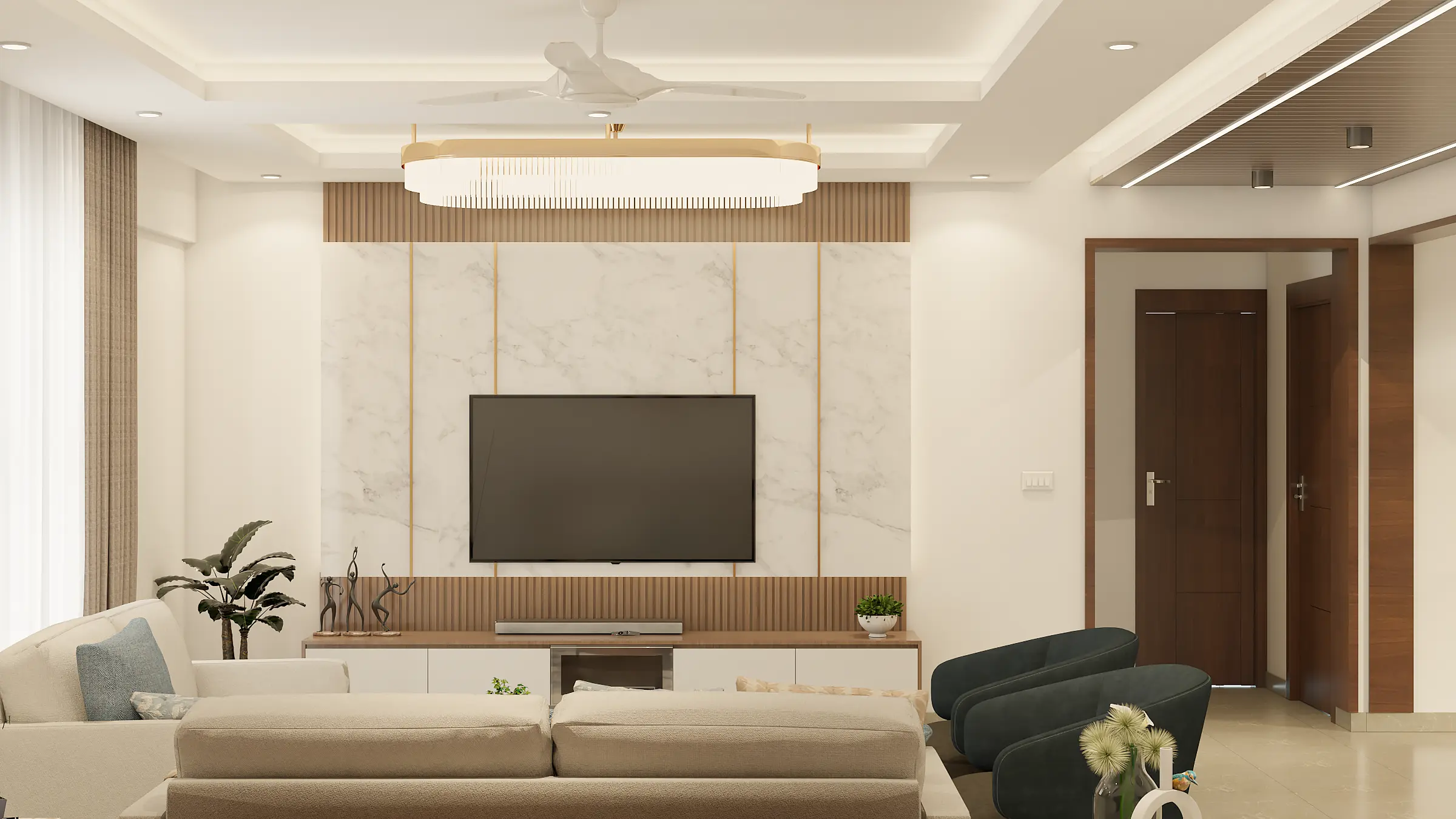 Minimal Scandinavian Interior Design Malleshwaram